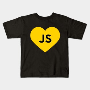 Javascript - js heart Kids T-Shirt